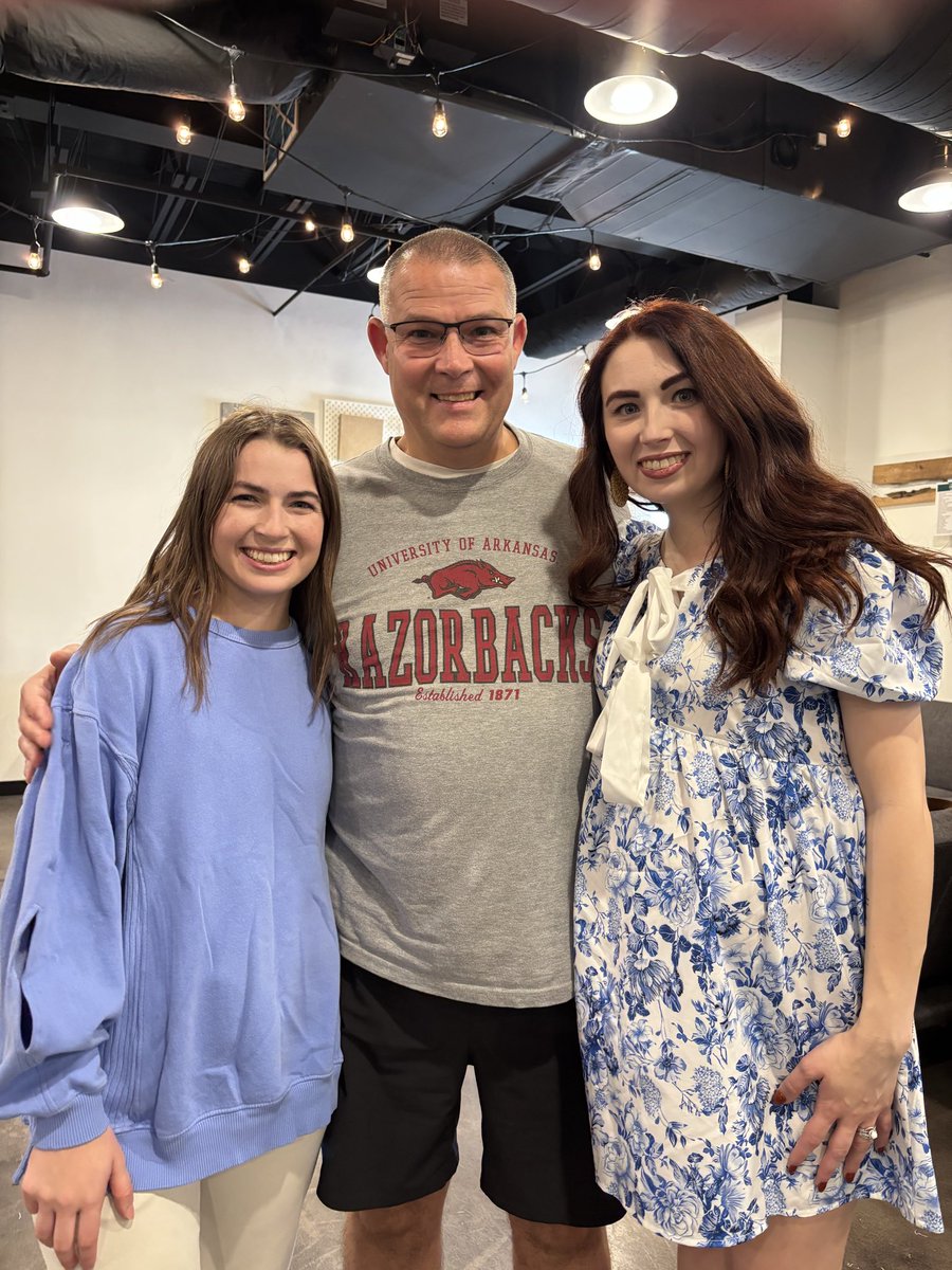 Proud of and love these girls! One is a senior at UA and the other making me a grandad in December!