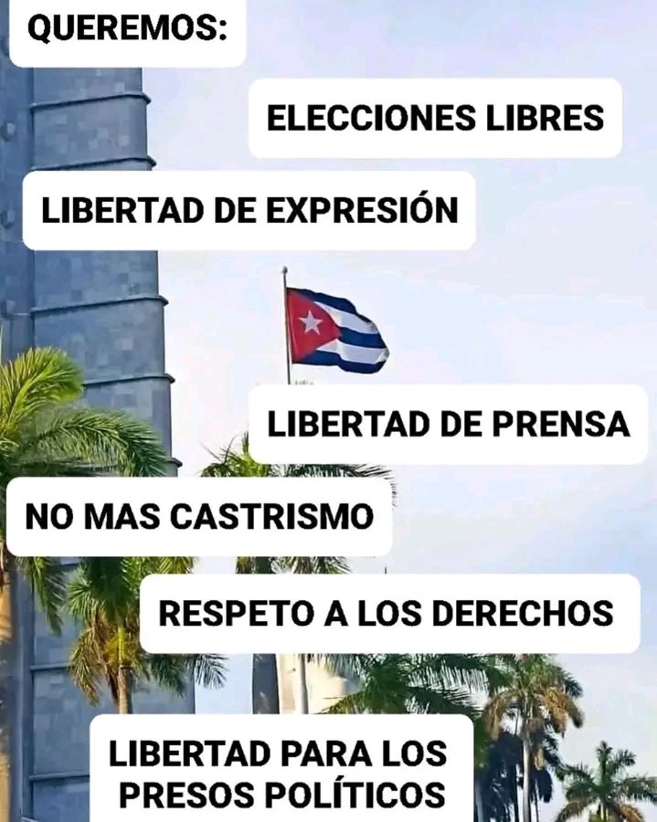 Para #Cuba que agoniza!