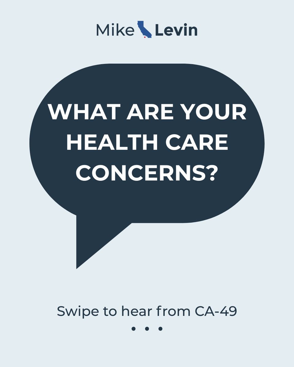 RepMikeLevin's tweet image. The ACA tax credits matter to Californians because they bring down health insurance premiums. If Republicans let them expire, we’re doing a disservice to all of our constituents.