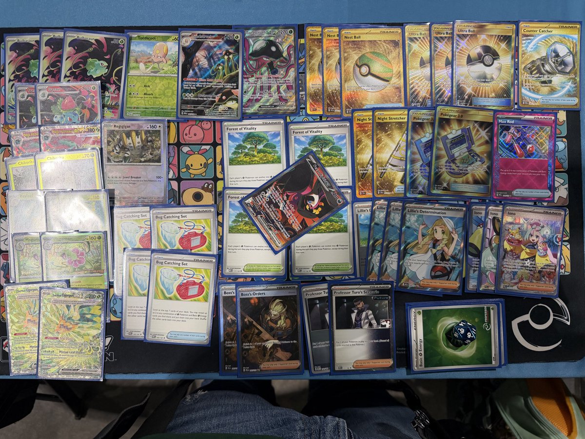 iamthemcd's tweet image. 4-4 for top 1024 with Bulby and friends. 
Deck was great, I misplayed once in round 4, but mainly bummed about the brick in my 4-2 game. 

Oh well. Next time.