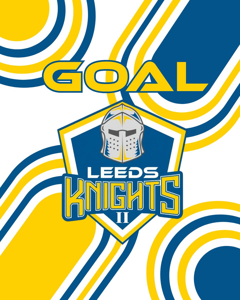 🚨GOAL🚨
Goal #4 for your Leeds Knights II and his first goal for the team! 
Wearing #23 Helgi Bjarnesson
⚔️4 - 2🐉

#WeAreKnights