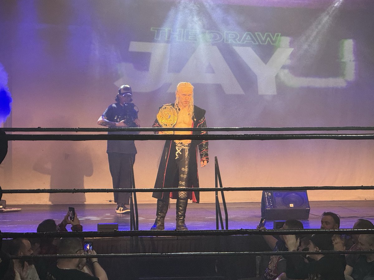 FrontRowCB's tweet image. Is the Kingslayer about to ruin a lot of people’s nights in Drogheda as he defends his NLW Championship in the main event against hometown boy Calum Black 

@Jay__OTT @calum__black