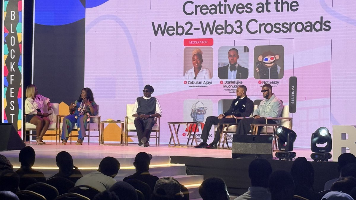 TH3_GOVERNMENT_'s tweet image. Web3 isn’t just about technology it’s about people, vision, and community.
Today’s sessions reminded me how much innovation thrives when great minds come together. Every moment at Blockf3st was worth it  #BlockFestAfrica2025 #BlockFestAfrica @AjeboDanny #Web3Community 
@notEezzy
