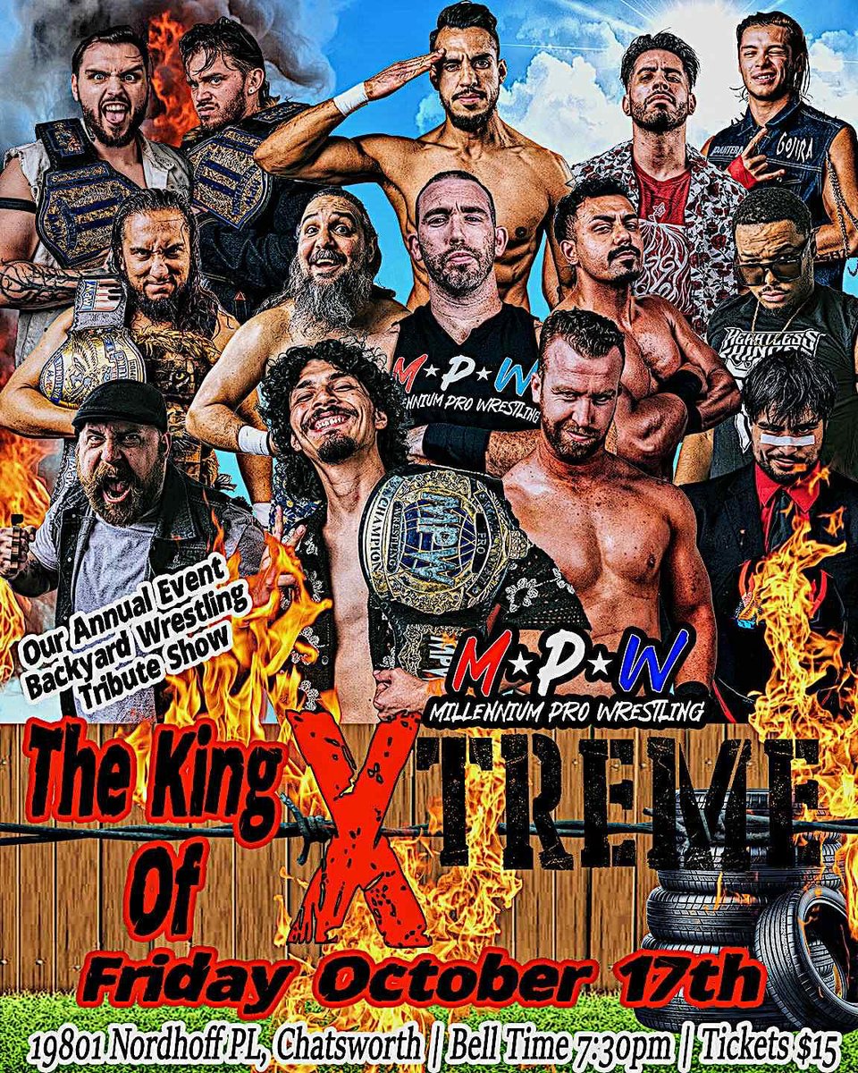 NEXT WEEK! 
MPW: King of Xtreme ❌🔥