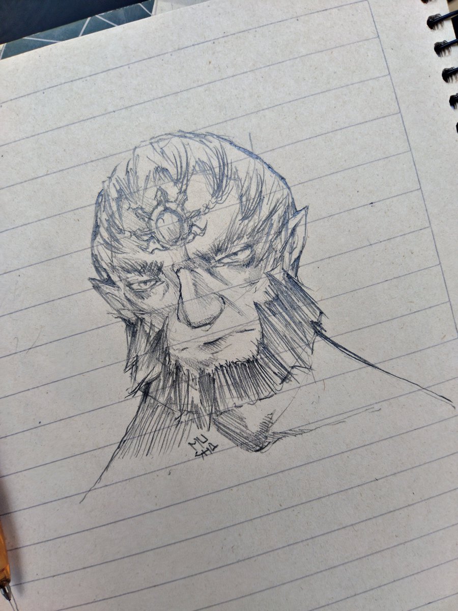 mshartdf's tweet image. ganon
#drawing #artmoots #Zelda #sketchbook