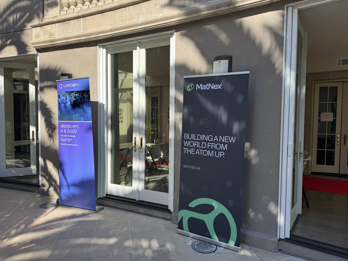 Techweek_'s tweet image. Live from the AI4Science Hackathon ⚡️
Where researchers, founders, and technologists are using AI to accelerate scientific discovery right from sustainability to next-gen materials.
Co-hosted by @AGIHouse + backed by @NVIDIA, @KhoslaVentures, and Viridien. #SFTechWeek