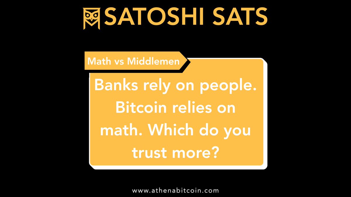 Bitcoin runs on math, not managers. That means transparency, security, and freedom — every single time.