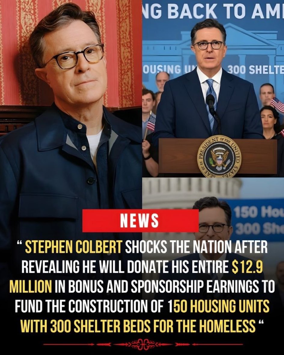 Fernand46357857's tweet image. GOD BLESS STEPHEN COLBERT