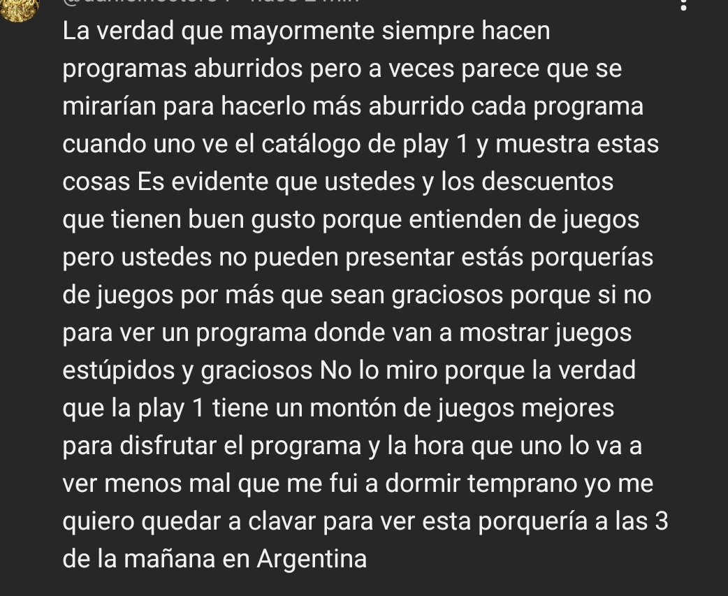 Cada vez que alguien pone una crítica así de larga en Youtube sin un punto y seguido, muere un pikachu.