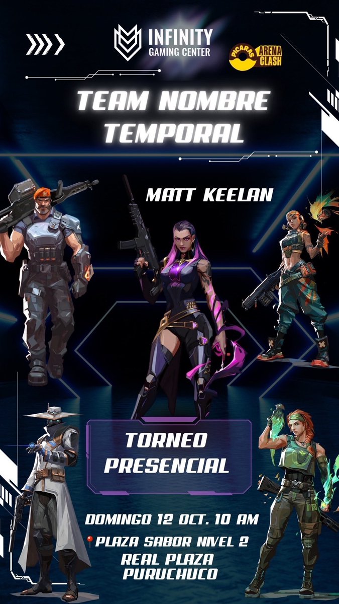 gq_ruby's tweet photo. Los peligros estaremos apoyando al mejor equipo NOMBRE TEMPORAL, y el memo, merito, líder, @mattkeelan ....por qué somos tus reales prrr...!!
#TeamMattkeelan #infinitygaming #mattkeelan #GamigPerú #ArenaClash #valorant https://t.co/1mOR4JG3X6