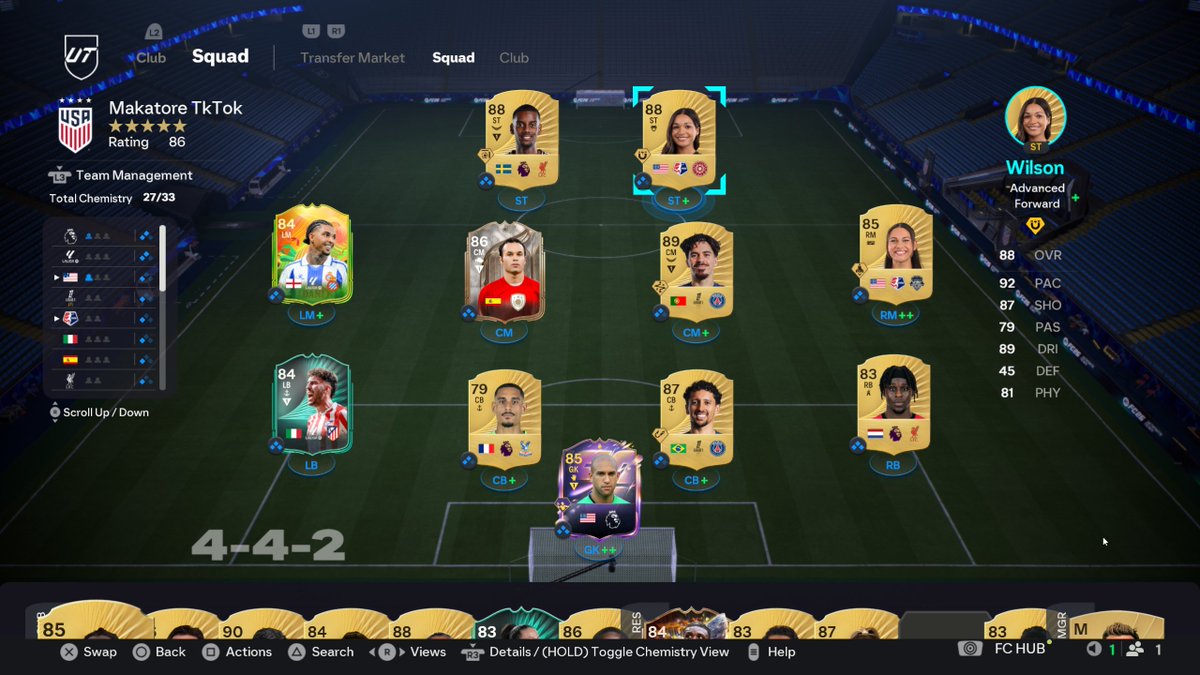 15-0 on my RTG 🔥

Harder matchmaking most definitely, from 8-0 on everyone I played was a demon

300k + untradeable VVD made from rewards

Smith > Pina

4-4-2 feels great offensively but defensively... 💀