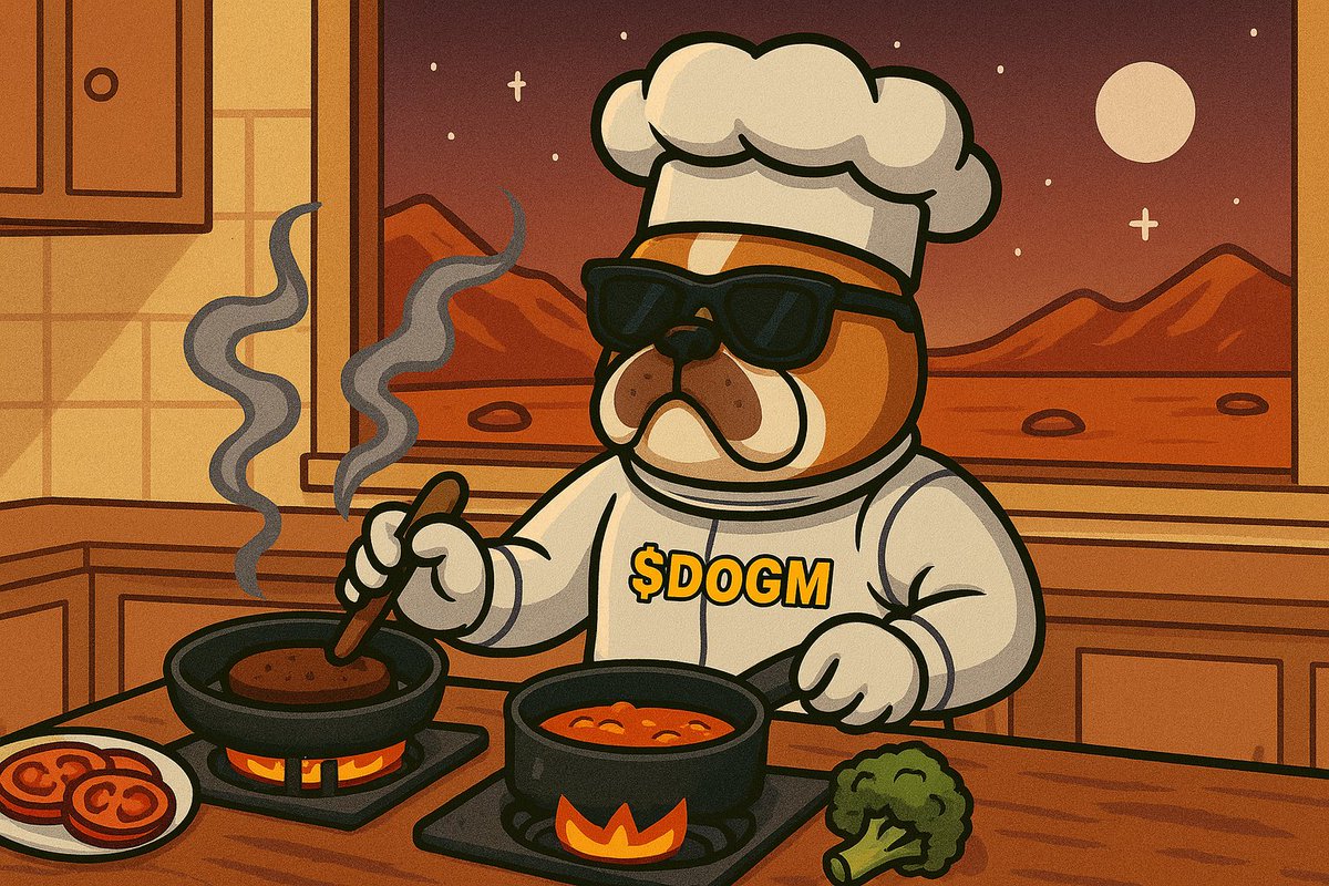 dogm_dogsonmars's tweet image. Everyone’s cooking something these days…
We’re just cooking the first #memecoin on Mars 👨‍🚀🐶
Ingredients:
🔹 A dash of $BNB
🔹 A spoon of memes
🔹 And a whole lot of bark energy on #BSC
