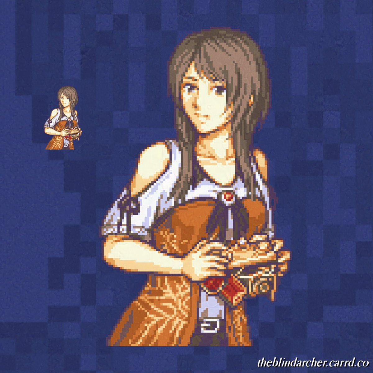 I've been standing at this precipice... thinking about whether I should take that final step.

Yuri Kozukata from Fatal Frame: Maiden of Black Water.  Made on stream for the Night of the Ghost

#pixelart #ドット絵 #koeitecmo