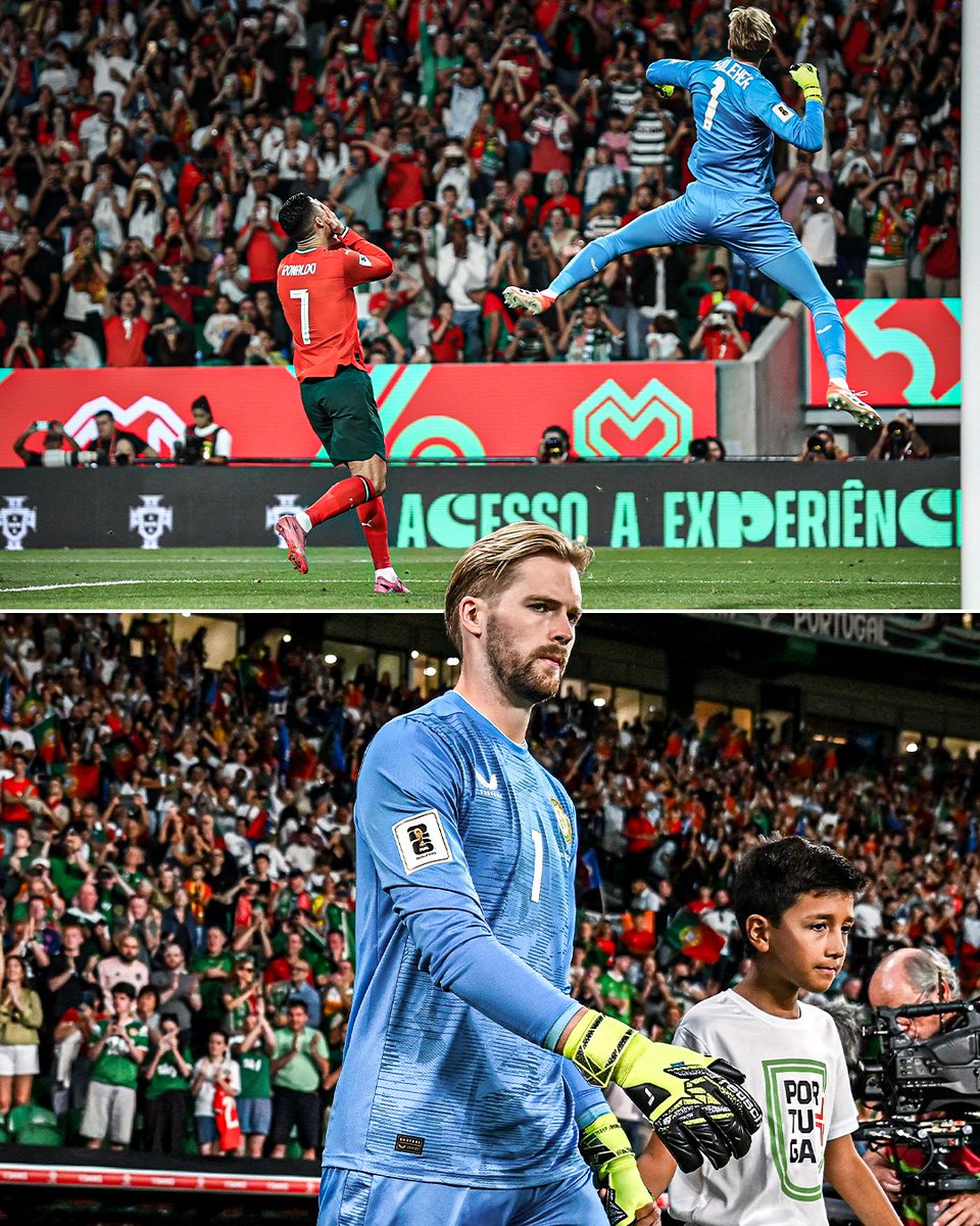 ESPNFC's tweet image. Kelleher&apos;s last three penalty saves were against Mbappe, Bruno Fernandes and Ronaldo 😨