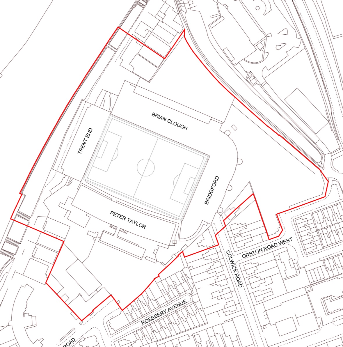 TrickyNFFC's tweet image. The club’s new plans for stadium redevelopment include the demolition of two more rowing/kayak facilities I believe and the residential properties they own around the stadium too.  #NFFC