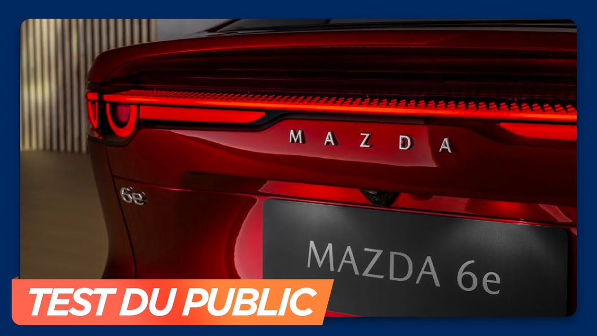 dmeance's tweet image. Que pense le public de la All-New, all-electric Mazda6e ? [Contenu en collaboration avec Mazda] youtu.be/FCjwAqNyFwQ?si… via @YouTube @MoniteurAutomob 
@MazdaFrance #Mazda #6e #Mazda6e #Berline #Electrique #Premium #Présentation #Essai #Public #VoitureElectrique #BEV #EV #VE