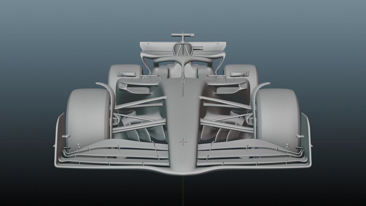 mrlpaulocci's tweet photo. Showing some #WIP  of my brand new model of the current F1 regulation, the Sauber C45. 

This is just the base model created on Blender, and some changes surely will be made in the process until the end.

#b3d #project212 #blender3d #blender #f1 #formula1 #sauber #audif1 #audi https://t.co/RAWYNGKA6D