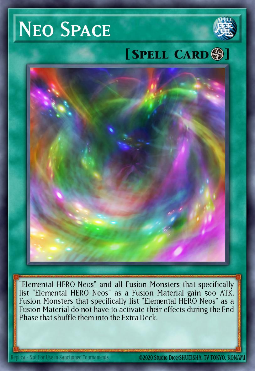 every_ygocard's tweet photo. Neo Space https://t.co/3MRZnFBn0J