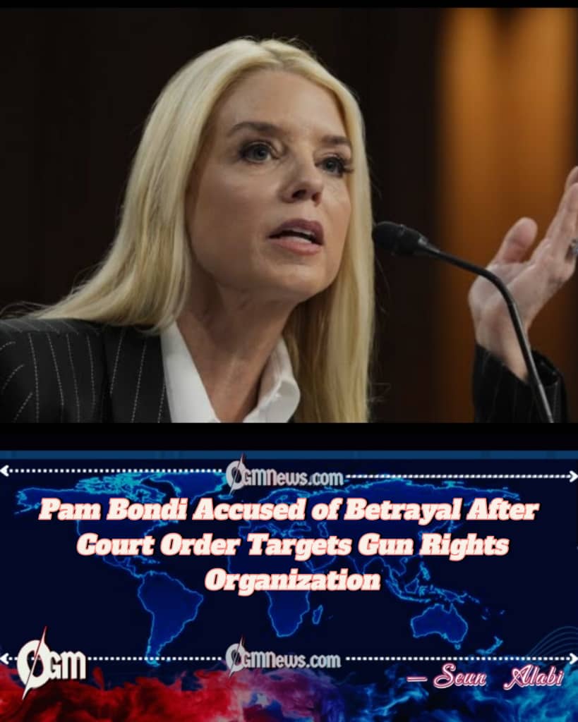OGM_News's tweet image. Pam Bondi Wins Court Order for Gun Group Member Disclosure
The decision has sent ripples through conservative circles, raising questions about government overreach and internal divisions within the gun rights movement.
#PamBondi #GunLobby #USPolitics #LegalNews