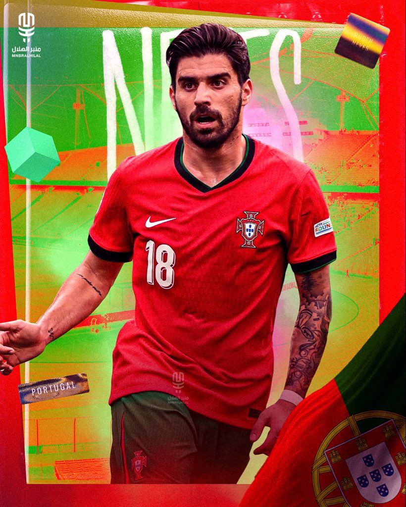 🚨🚨🚨🚨🚨 رسميًا:

روبن نيفيز رجل مباراة البرتغال وأيرلندا ☝🏻💙💙
