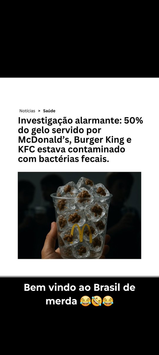 Você que adora gelo na bebida abra o seu olho