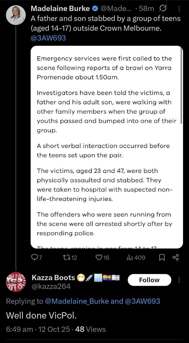 Worst auspol account on here.