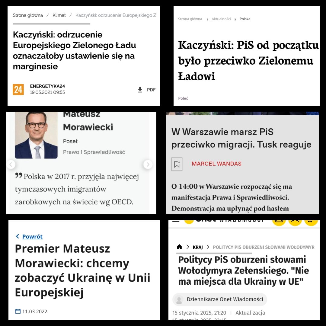 ChopAntoni1's tweet image. Po lewej PiS kiedy rzadzi, a po prawej PiS kiedy jest w opozycji.
No to ja wolę ich jak są w opozycji, czego im życzę na kolejne lata