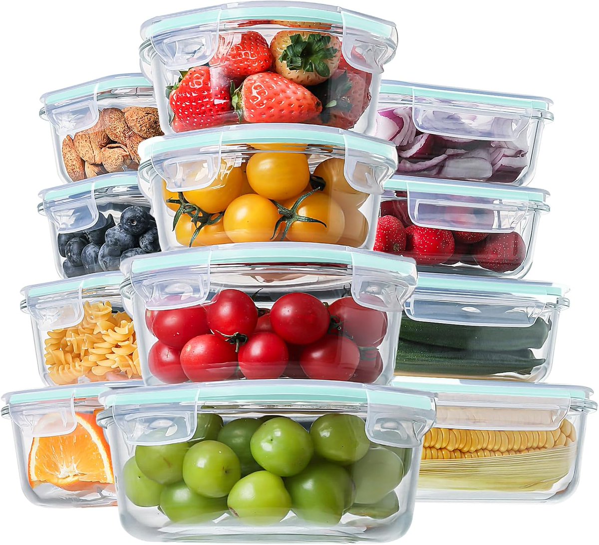 MyTrendShopper's tweet image. amzn.to/3KPZxAu
HOMBERKING 24pc Glass Food Storage Containers with Lids, Glass Meal Prep Containers, Airtight Bento Boxes, BPA Free &amp;amp; Leak Proof, Pantry Kitchen Storage(12 lids &amp;amp; 12 Containers) - Blue

#FoodStorage #GlassContainers