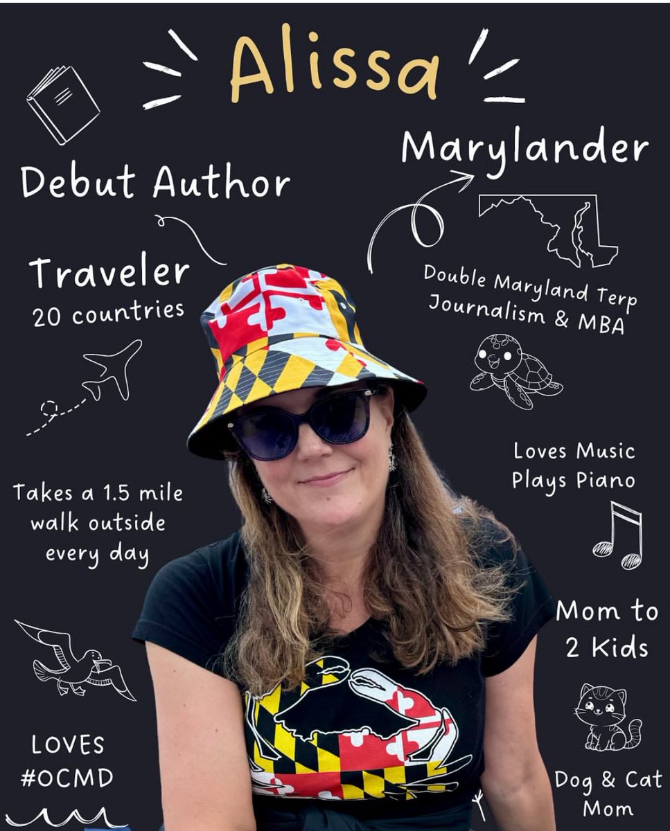 A little about me for my new followers!

#maryland #author #terps #ocmd #books