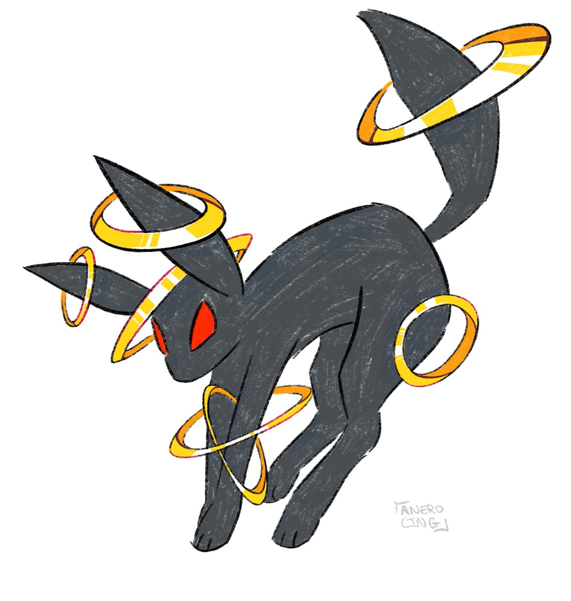 Umbreon but their rings can detach and float