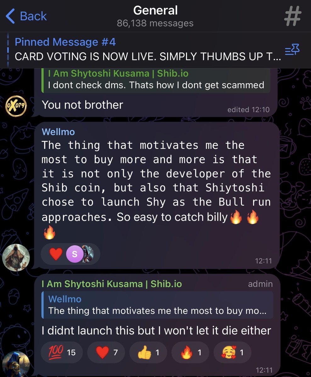 MojtabaHmd's tweet photo. Hey Guys $Shy is Scam sell it
@ShyonSolana @ShyOnSol_ @ShytoshiKusama @solana $solana $elon $trump @toly @cz_binance @binance @phantom $sui $ada $xrp $bnb $sol https://t.co/S4916IAIWC
