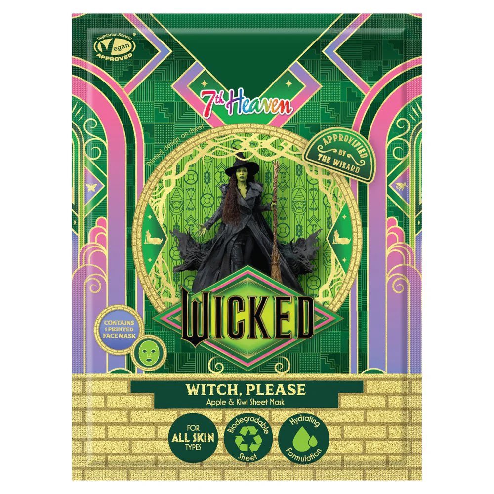 TheWickedSource's tweet image. Wicked x 7th Heaven

Elphaba/Glinda Face Masks