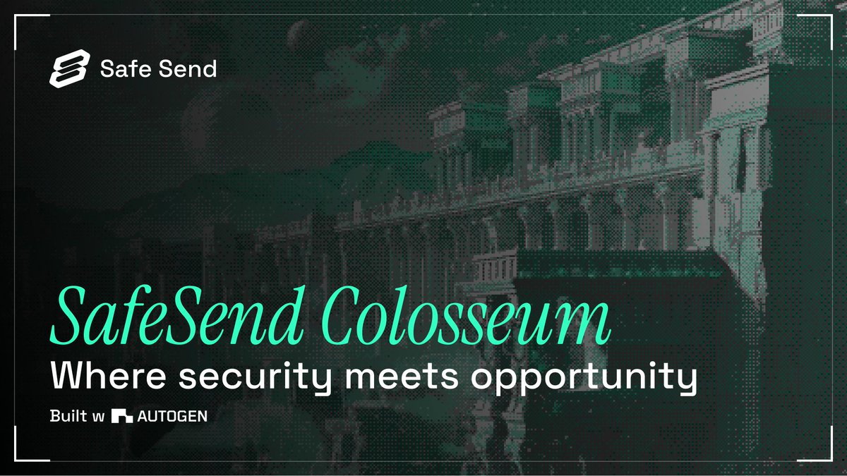 e_cube001's tweet photo. 🧵 The #SafeSendColosseum Has Opened — Step Into the Arena 

1/ The safest hands in DeFi are about to be crowned. Introducing the SafeSend Colosseum Tournament, a 14-day competition where every verified transfer could bring you closer to glory (and $NODE rewards).
@NodeOpsHQ https://t.co/XIby3oXeh4