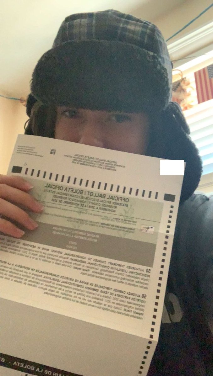 PokiJaciii's tweet photo. I voted!!!! >:3
#YesOn50 https://t.co/igi7kWz6zE