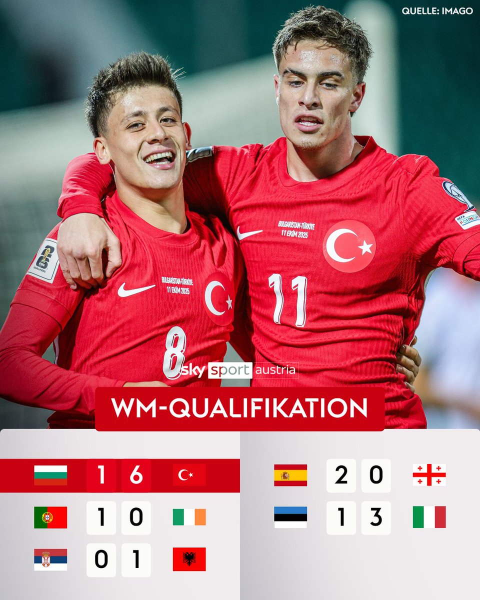 SkySportAustria's tweet image. Der amtierende Europameister bleibt in Gruppe E weiterhin ungeschlagen! 🇪🇸 💥

➡️ Die Ergebnisse der späten WM-Qualifikationsspiele im Überblick! 👀

Alle weiteren Infos 👉 skysportaustria.at/spanien-gegen-…

#WMQualifikation #Spanien