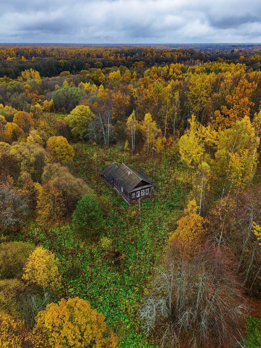 13_pilot1's tweet image. Самый одинокий дом Тверской области