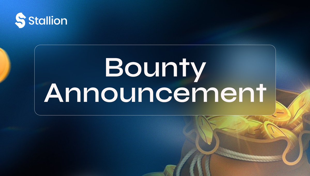 stallionsearn's tweet image. DOUBLE BOUNTY ALERT: $200 Up For Grabs! 

Stallion community, we just listed TWO HUGE BOUNTIES:
@Cartwey_app (Self-Checkout Innovation)
@FastBuka (Blockchain Food Delivery)

Each bounty features a $100 USD GLO prize for the top content creator! 
That&apos;s a total prize pool of $200…