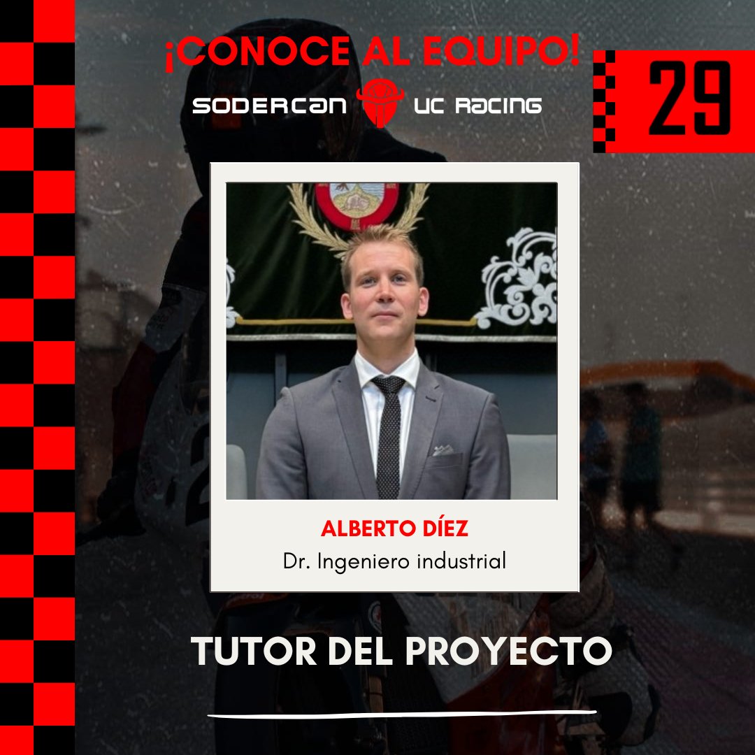 ✨Guiar es enseñar, acompañar y potenciar.✨

Nuestro tutor académico, Alberto Díez Ibarbia, nos orienta con rigor y experiencia en cada fase del proyecto. 🙌🏻

Gracias a su apoyo, y al impulso de <a href="/Sodercan/">SODERCAN</a>, seguimos creciendo como ingenieros. 🎯

#UCRacing #MotoStudent