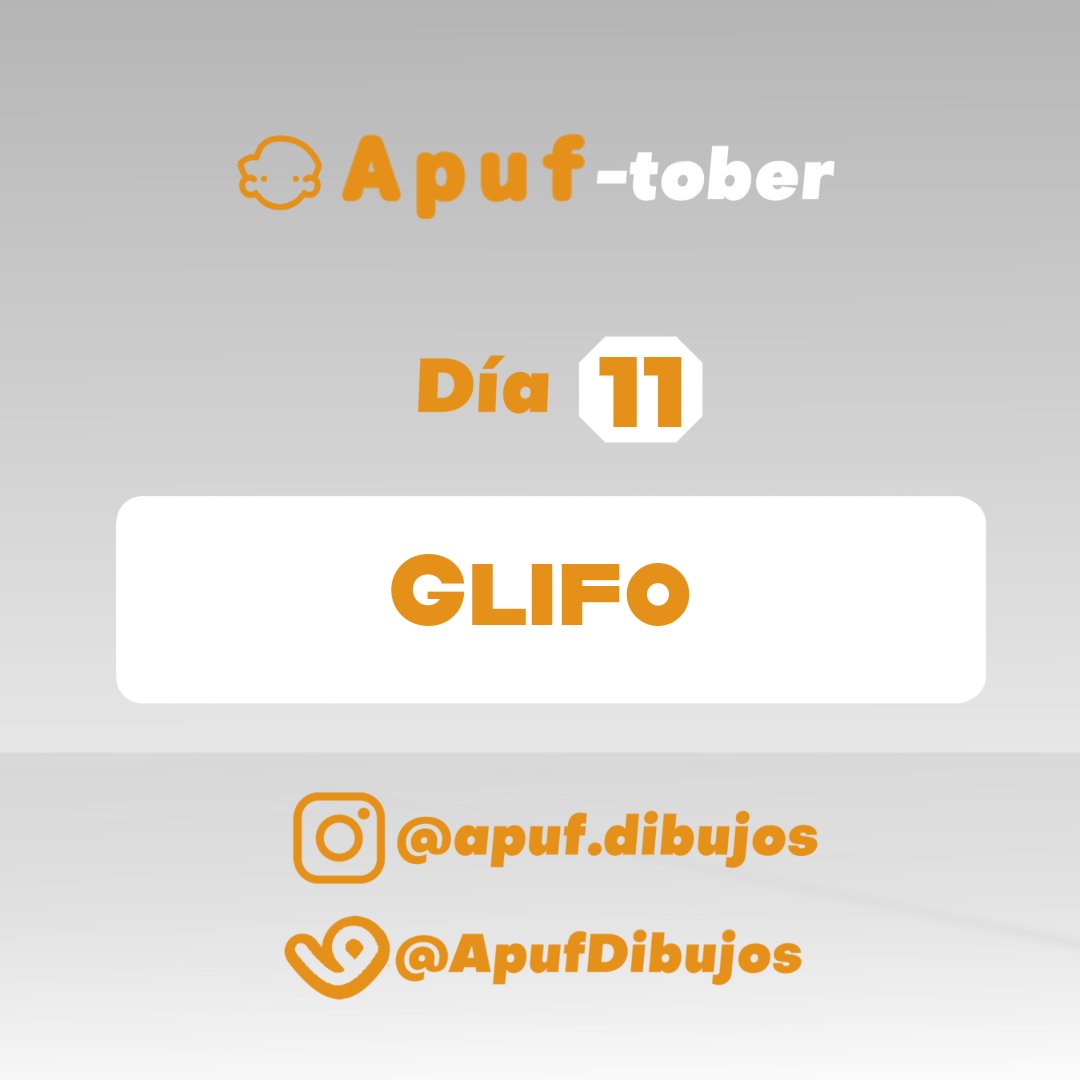 ApufDibujos's tweet image. DÍA 11: GLIFO | APUF-tober 

#INKTOBER
#dibujos #animacion #originalcarachter #brawlstarfanart