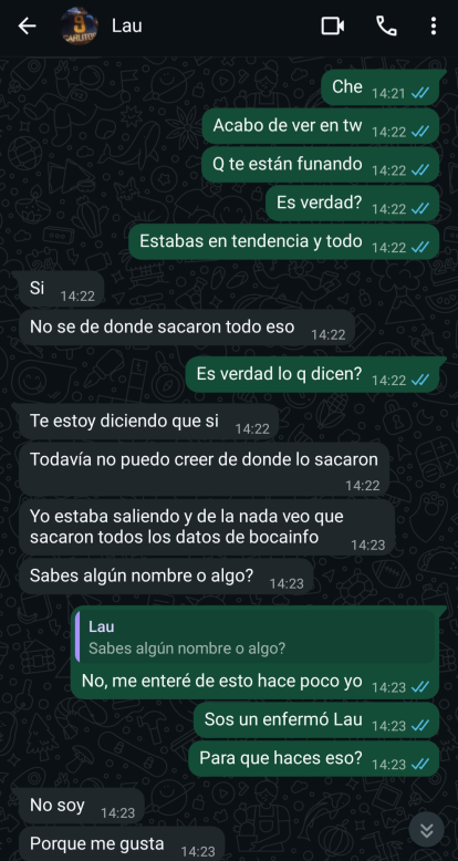 rromaxx_'s tweet image. Primer chat

Abajo hay más