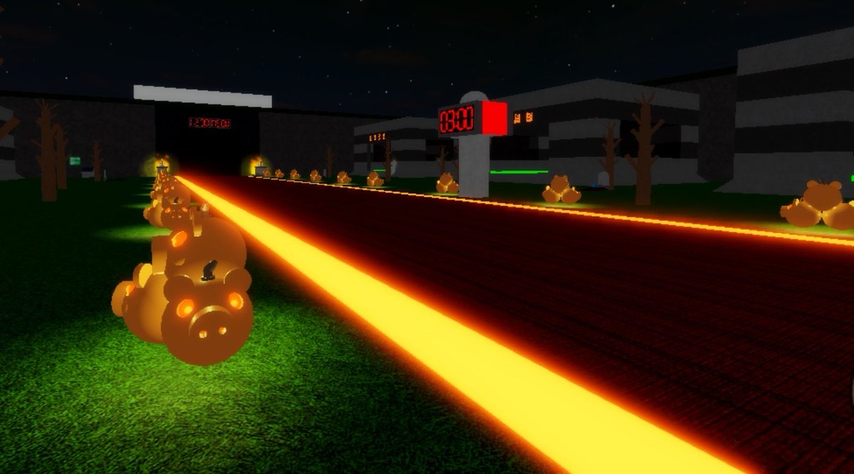 iHateForks_Ofic's tweet image. Our &quot;Steal a Piggy&quot; has finally cracked the 250 likes! I preciate for every like❤️ and for that we builded a Special Event for Halloween! The first test out is Sunday at 16:35pm (EU) for other continents were pushing it to the next week, unfortunately 🥀 #ROBLOX #piggyroblox