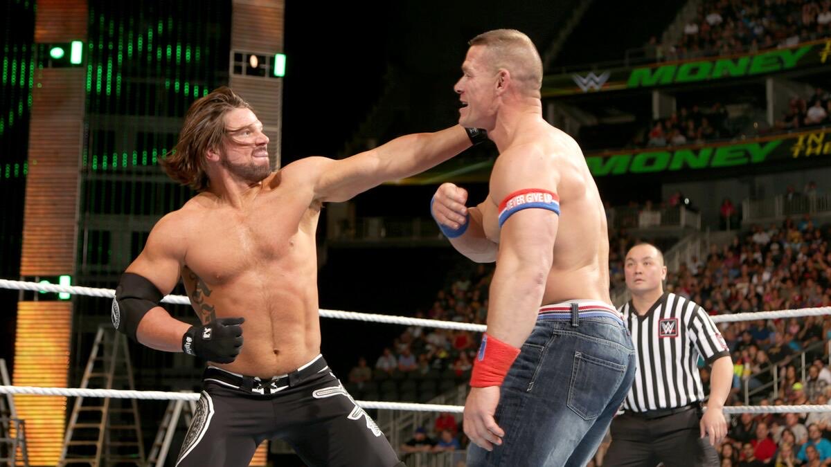 WrestlePurists's tweet image. Where does John Cena vs. AJ Styles at WWE Crown Jewel rank for you in their series of matches together?