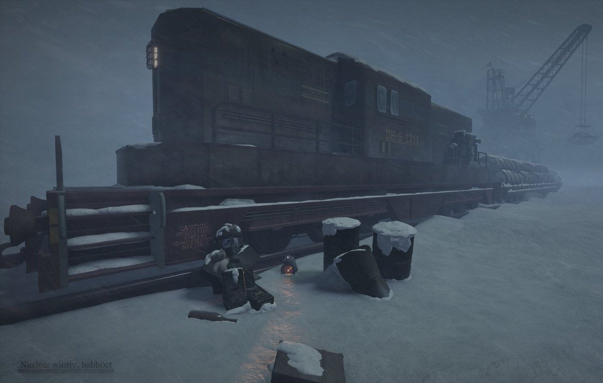 babb0rt's tweet image. Lone survivor during the nuclear winter!❄️

Higher quality pics below!

#Roblox #RobloxDev