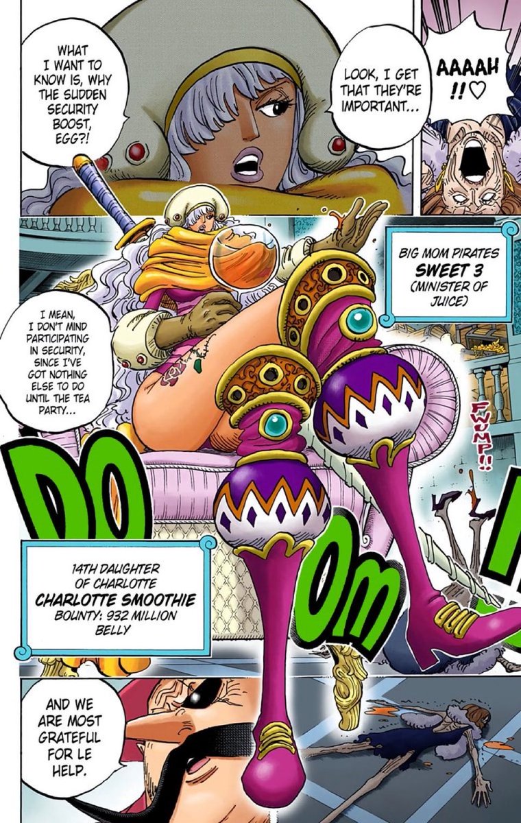 thrill_william's tweet image. Today marks the birthday of our beautiful queen, Charlotte Smoothie! Heres to hoping we get to see her again soon! #ONEPIECE #CharlotteSmoothie
#Smoothie