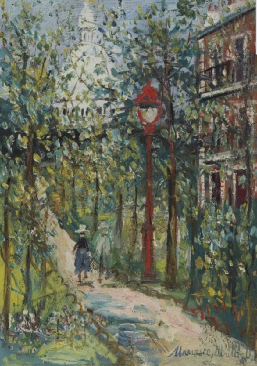 FourreauOlga's tweet image. Buona notte cara Lucia e amici: Maurice Utrillo (1883-1955), fils de la peintre Suzanne Valadon (1865-1938). Square Saint-Pierre et Sacré-Coeur, Montmartre, Paris, c 1935.
.