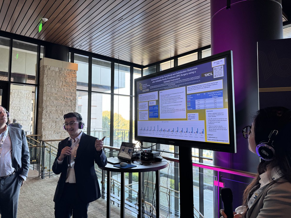 Exciting results on multi center study looking the validated #SSIPI to assess satisfaction after IPP. Contrary to popular belief, 75% satisfied overall. <a href="/Almitwalli_A/">Abdullah Al-Mitwalli</a> <a href="/UCI_Urology/">UCI Urology</a> <a href="/uclh/">UCLH</a> <a href="/IUMensHealth/">IUMensHealth</a> <a href="/drhelenbernie/">Helen L. Bernie</a> <a href="/SaveYourSexLife/">John P. Mulhall MD</a>