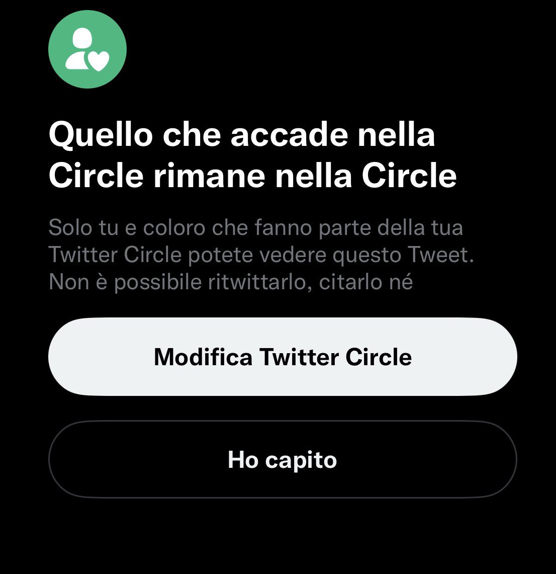 ✨TWITTER CIRCLE✨
Vuoi entrare nei miei circles? Non te ne pentirai. 😏
Metti like al post, commenta o RT. 
Ovviamente devi seguirmi e avranno la precendenza prima i RT, poi i commenti e poi i like. 💦

Buon divertimento! 🤍