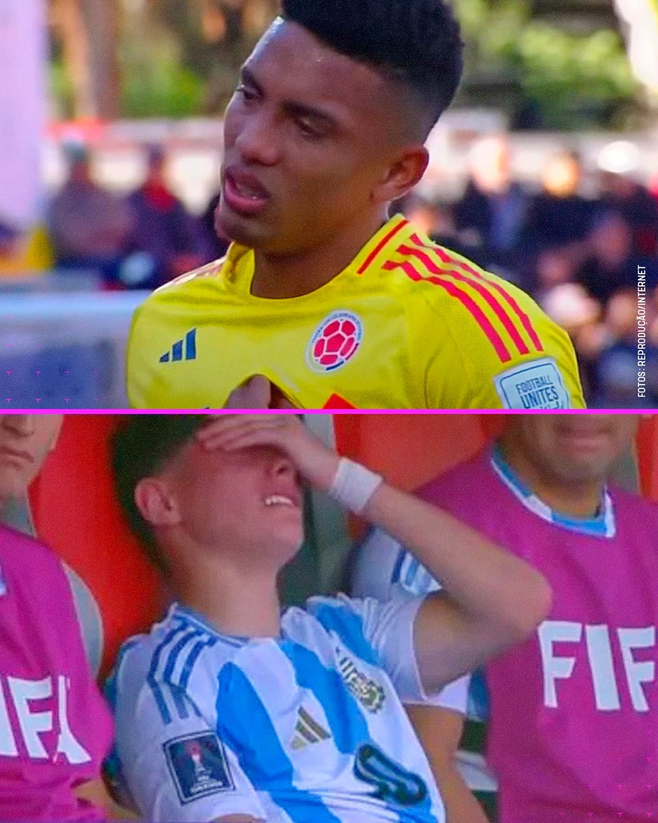 TNTSportsBR's tweet image. INACREDITÁVEL O QUE ACONTECE COM O BOTAFOGO! 🤯🤯 

Na qurta-feira, Montoro fraturou o ombro e saiu de campo chorando em jogo da Argentina na Copa do Mundo Sub-20.

Neste sábado, o Jordan Barrera se machucou no jogo da Colômbia e também chorou na saída de campo.…