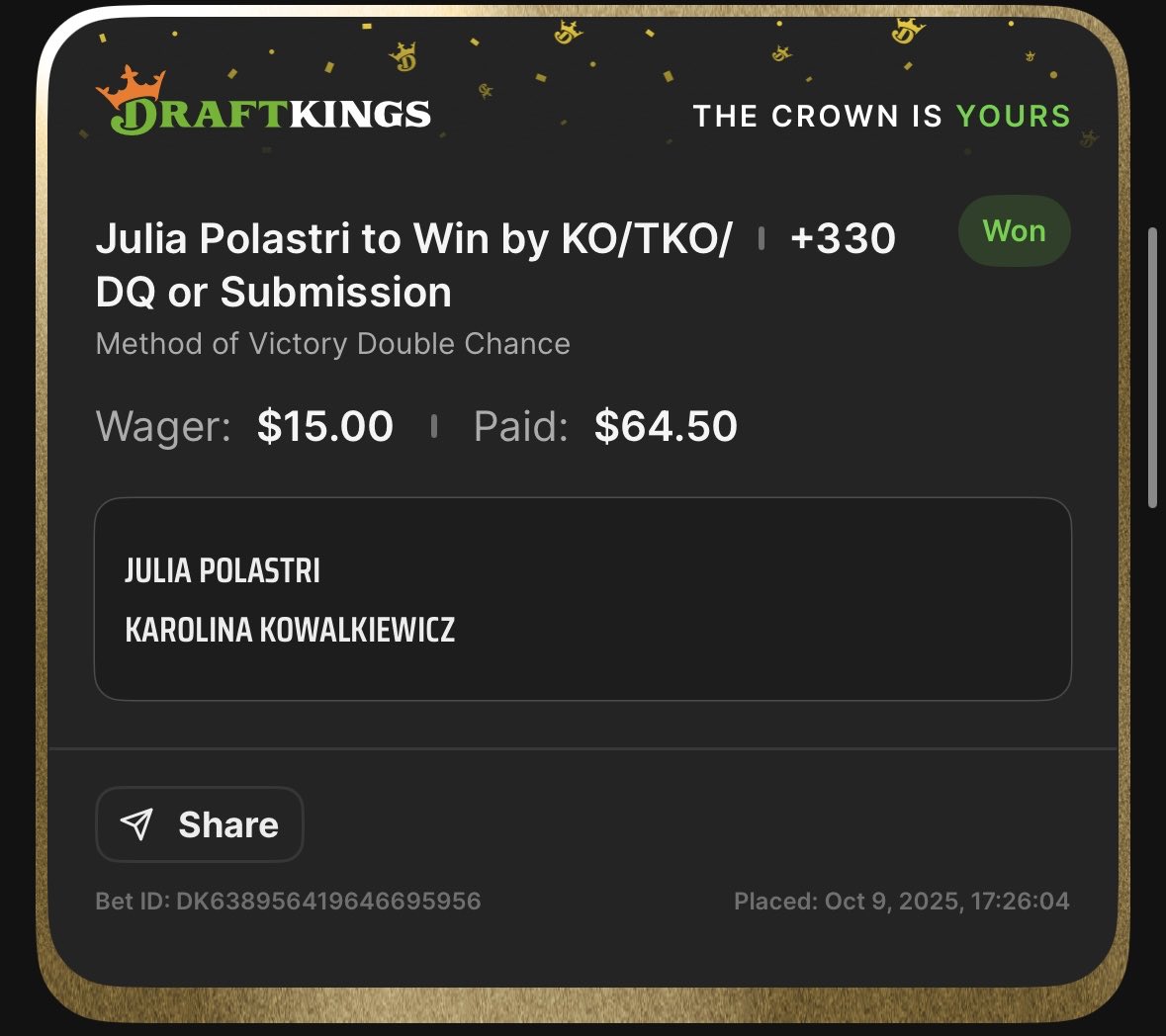 panos061673's tweet image. ⁦@PropGeekZeke⁩ ⁦@MJGambles⁩ ufc means business as usual in premium…eaaaaasy money dubclub.win/af/afl-6vegy/