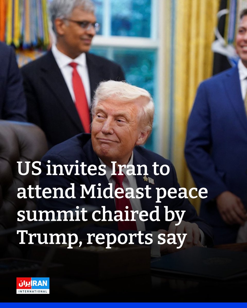IranIntl_En's tweet image. The US State Department has invited Iran&apos;s president to attend a Middle East peace summit chaired by President Donald Trump scheduled for Monday in Egypt&apos;s Sharm El-Sheikh, according to media reports.
iranintl.com/en/202510117968